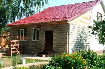 Из блоков или кирпича